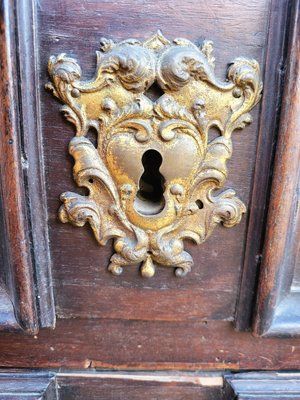 17th Century Period Walnut Commode, Italy-SYQ-2028882