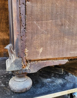 17th Century Period Walnut Commode, Italy-SYQ-2028882