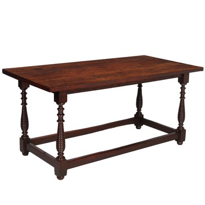 17th Century Renaissance Italian Solid Oak Table-NJV-914241