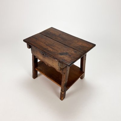 17th Century Spanish Oak Side Table, 1700s-RMX-1231745