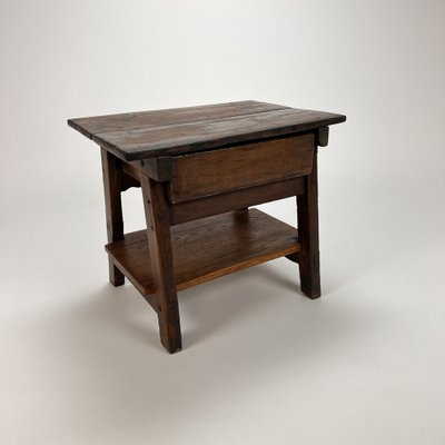 17th Century Spanish Oak Side Table, 1700s-RMX-1231745