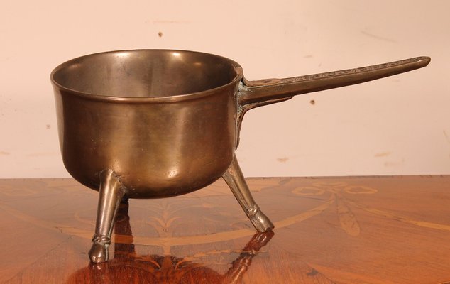 17th Century Tripod Apothecary Skillet from the Ward Rvmens Family, 1698-HPU-1373605