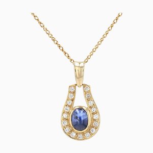 18 Karat Modern Yellow Gold Necklace-OLU-1403632