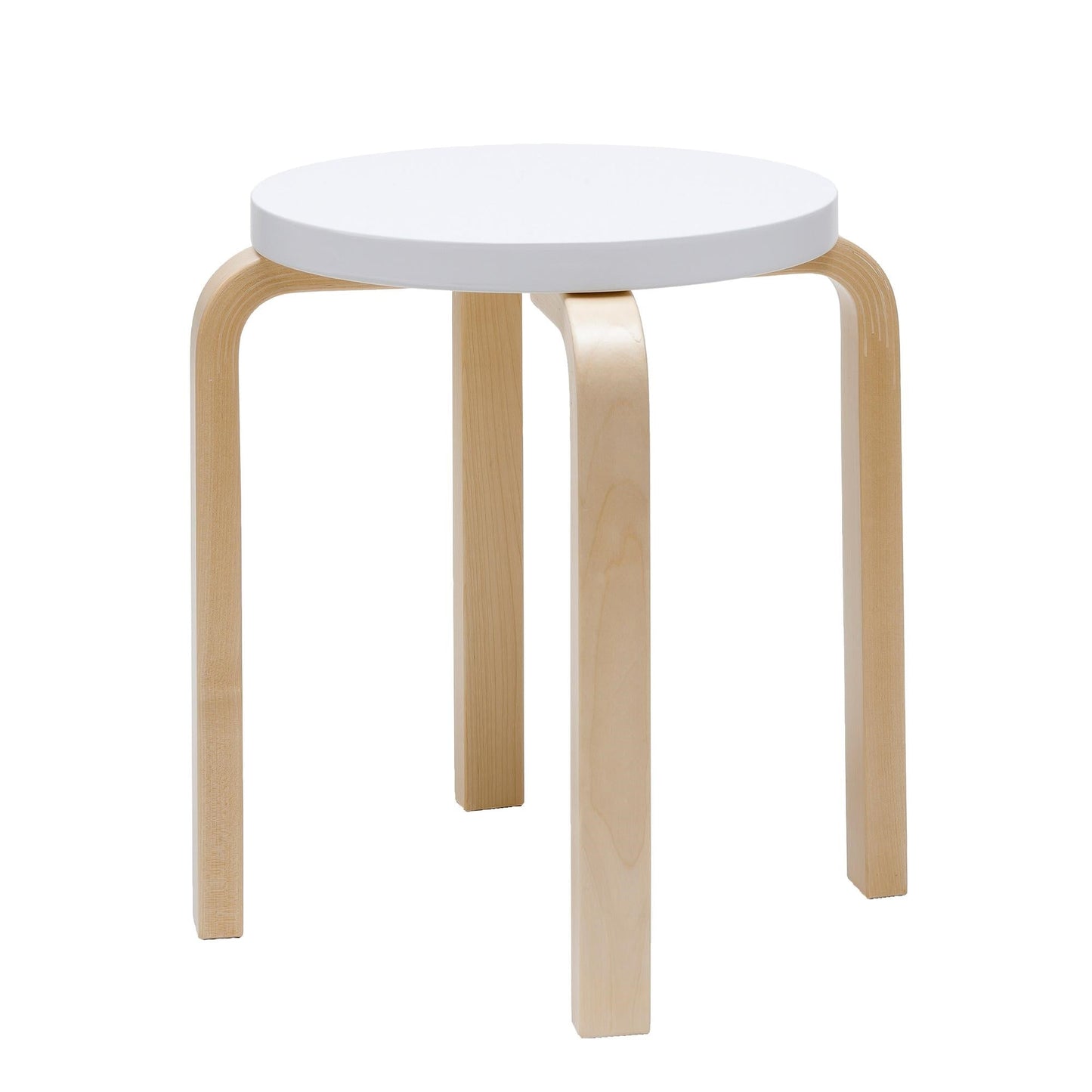 E60 Stool by artek #Birch / White