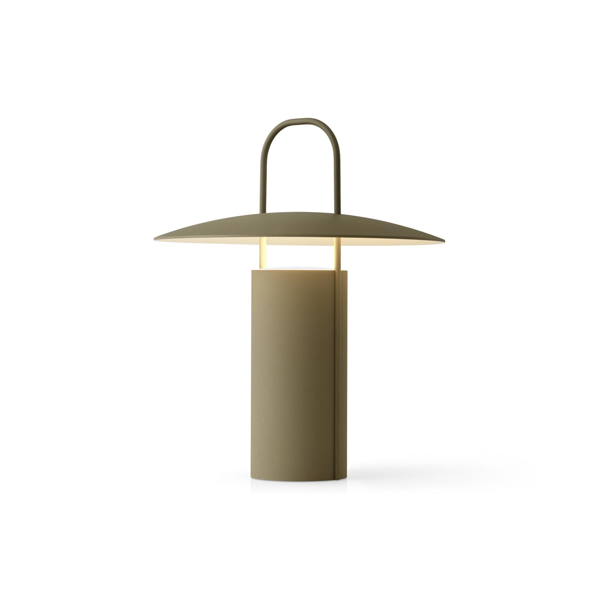 Ray Portable Table Lamp by Audo #Dusty Green