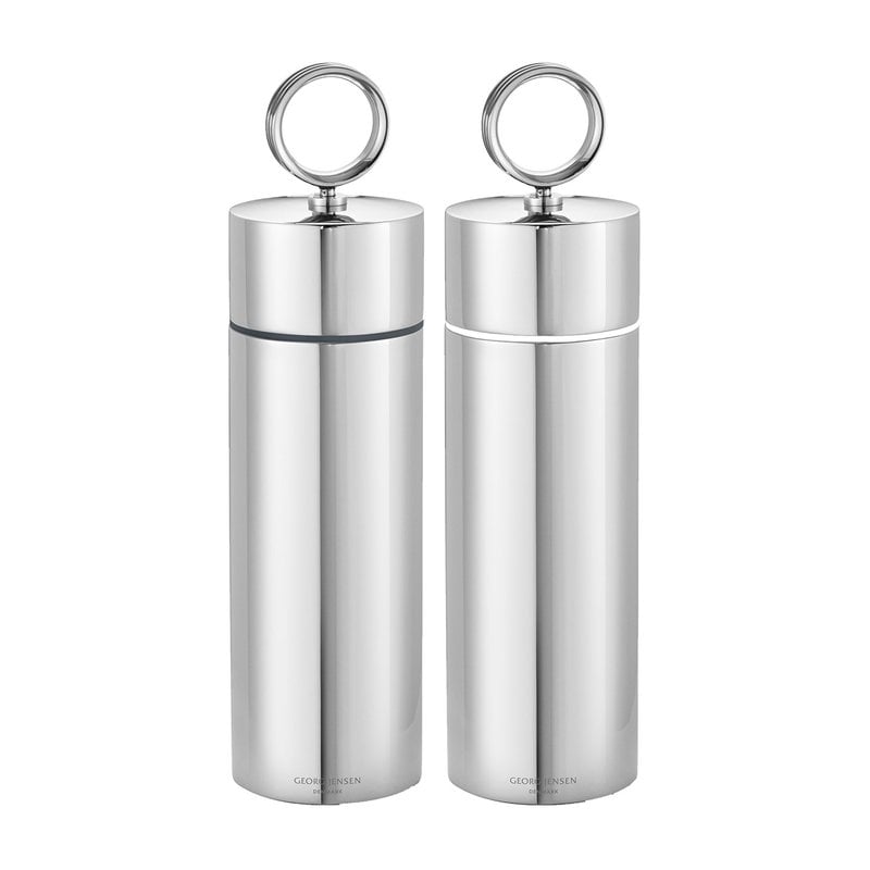 Bernadotte salt and pepper grinder set  by Georg Jensen # #