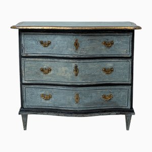 18th Century Baroque Blue Chest of Drawers-VEI-2021243