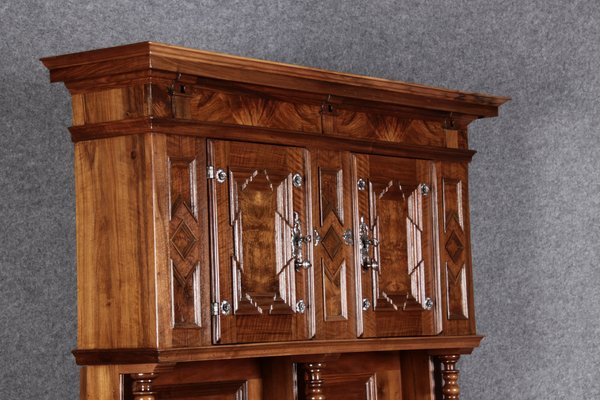 18th Century Baroque Buffet in Walnut with 4 Original Iron Locks, 1750s-DXD-1702853