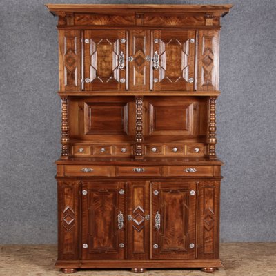 18th Century Baroque Buffet in Walnut with 4 Original Iron Locks, 1750s-DXD-1702853