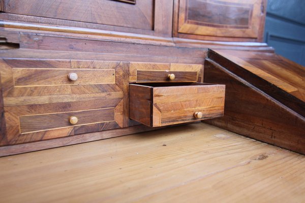 18th Century Baroque Secretary or Writing Desk in Walnut-TAT-1791826