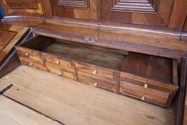 18th Century Baroque Secretary or Writing Desk in Walnut-TAT-1791826