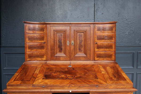 18th Century Baroque Secretary or Writing Desk in Walnut-TAT-1791826