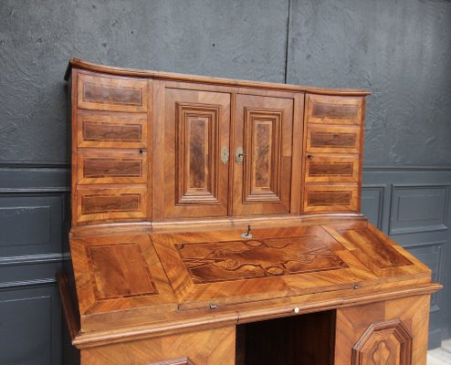 18th Century Baroque Secretary or Writing Desk in Walnut-TAT-1791826