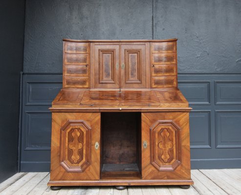 18th Century Baroque Secretary or Writing Desk in Walnut-TAT-1791826