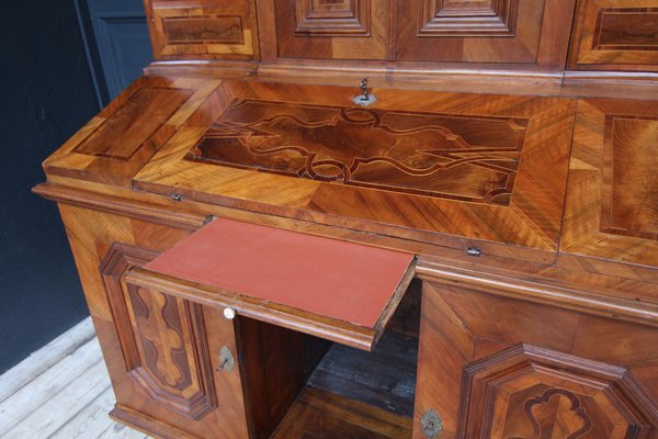 18th Century Baroque Secretary or Writing Desk in Walnut-TAT-1791826