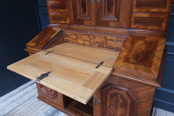 18th Century Baroque Secretary or Writing Desk in Walnut-TAT-1791826