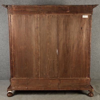 18th Century Baroque Walnut Wood Cabinet, 1740s-DXD-2033233