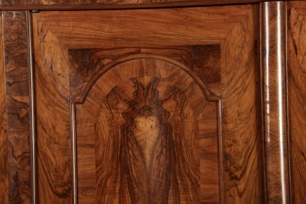 18th Century Baroque Walnut Wood Cabinet, 1740s-DXD-2033233