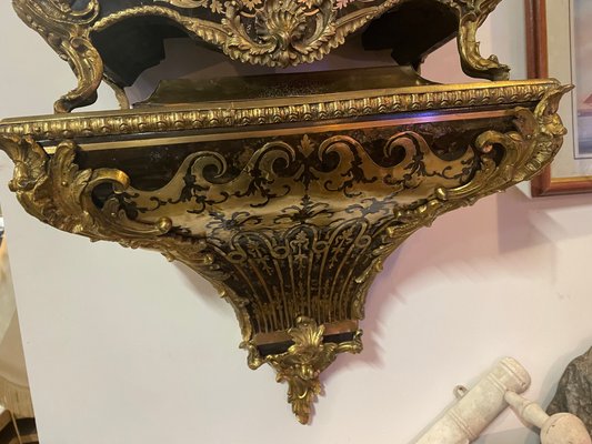 18th Century Boulle Marquetry Console-BZK-1167369