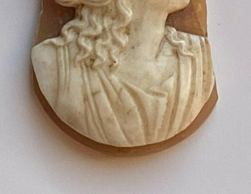 18th Century Cameo Profile of Woman in Agate-QKG-1820496