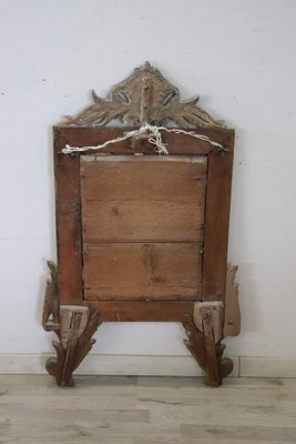 18th Century Carved Wood and Mecca Wall Mirror-DCO-1408383