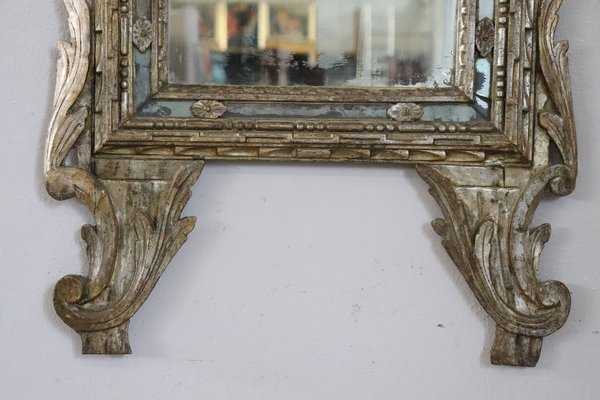 18th Century Carved Wood and Mecca Wall Mirror-DCO-1408383