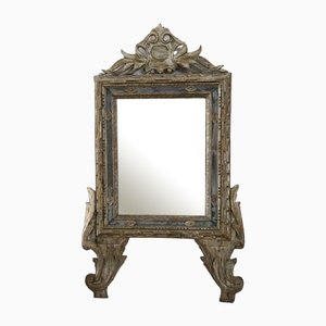 18th Century Carved Wood and Mecca Wall Mirror-DCO-1408383