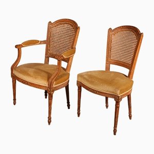 18th Century Chairs & Armchairs, Set of 6-HPU-1193927