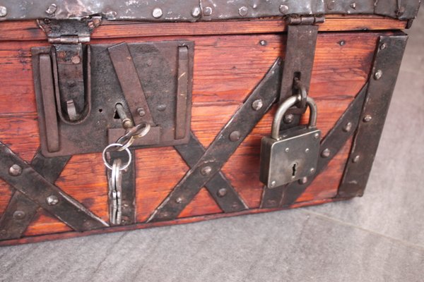 18th Century Chest Box with Lock-SEI-636288