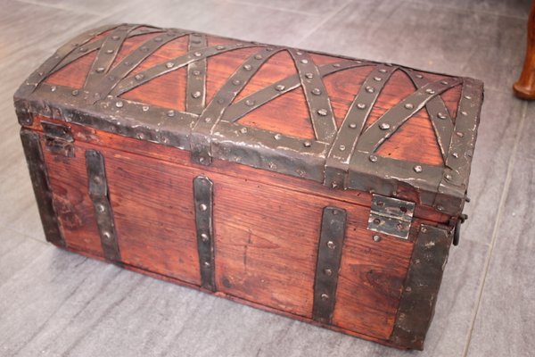 18th Century Chest Box with Lock-SEI-636288