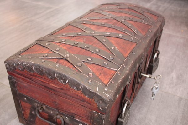 18th Century Chest Box with Lock-SEI-636288