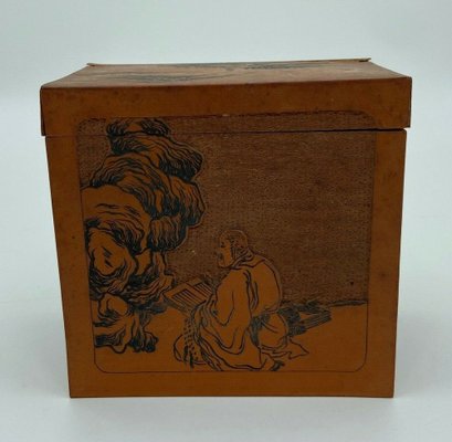 18th Century Chinese Carved Box-QKG-1450937