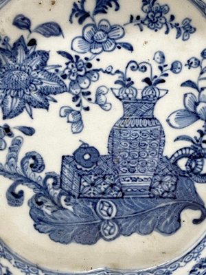 18th Century Chinese Porcelain Pattipan Tea Stand-UCH-1792753