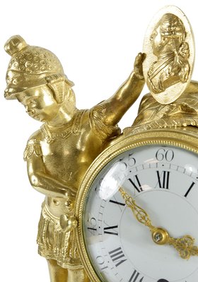 18th Century Clock with War Theme in Honor of Louis XV-UQL-985168