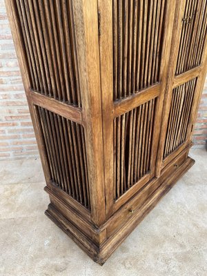 18th Century Cupboard or Cabinet, Wine Rack, Pine, French, Restored-NOU-1718102