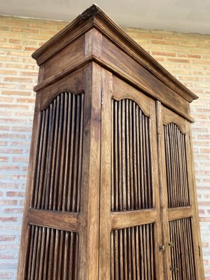 18th Century Cupboard or Cabinet, Wine Rack, Pine, French, Restored-NOU-1718102