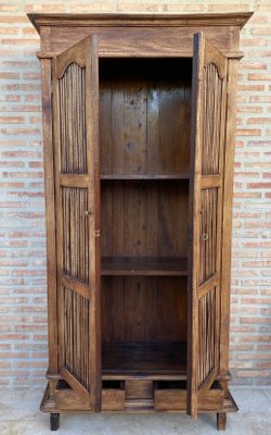 18th Century Cupboard or Cabinet, Wine Rack, Pine, French, Restored-NOU-1718102