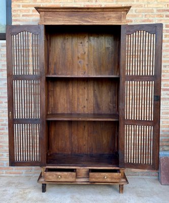 18th Century Cupboard or Cabinet, Wine Rack, Pine, French, Restored-NOU-1718102