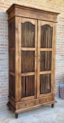 18th Century Cupboard or Cabinet, Wine Rack, Pine, French, Restored-NOU-1718102