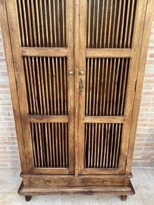 18th Century Cupboard or Cabinet, Wine Rack, Pine, French, Restored-NOU-1718102