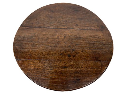 18th Century Dark Oak Tilt-Top Tripod Table-UCH-1288580