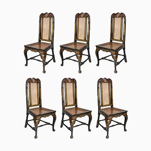 18th Century Dining Chairs, England, 1750s, Set of 6-MBH-1032576