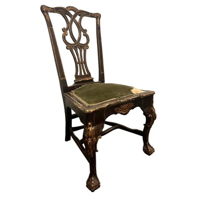 18th Century Don Jose Polychromed Chair, Portugal, 1750s-UZ-2041571