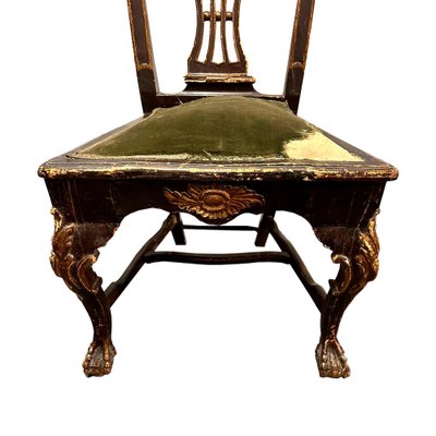 18th Century Don Jose Polychromed Chair, Portugal, 1750s-UZ-2041571