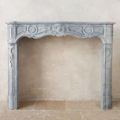 18th Century Dutch Blue Turquin Marble Mantelpiece in the style of Regency-TDA-1742303