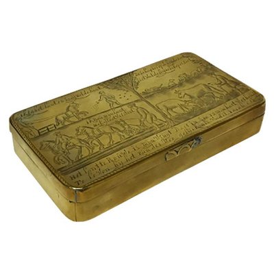 18th Century Dutch Copper Tobacco Box-UCH-1224520