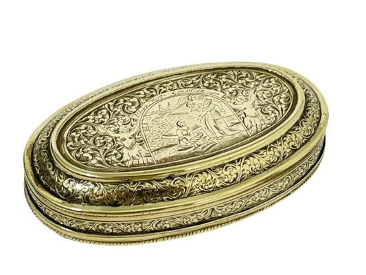 18th Century Dutch Copper Tobacco Box-UCH-1224156