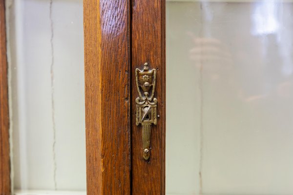 18th Century Dutch Library Display Vitrine Cabinet-KL-1349107