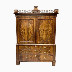 18th Century Dutch Mahogany Cabinet-UCH-1452390