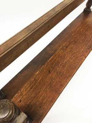 18th Century Dutch Oak Hallway Sofa Bench-UCH-1224494